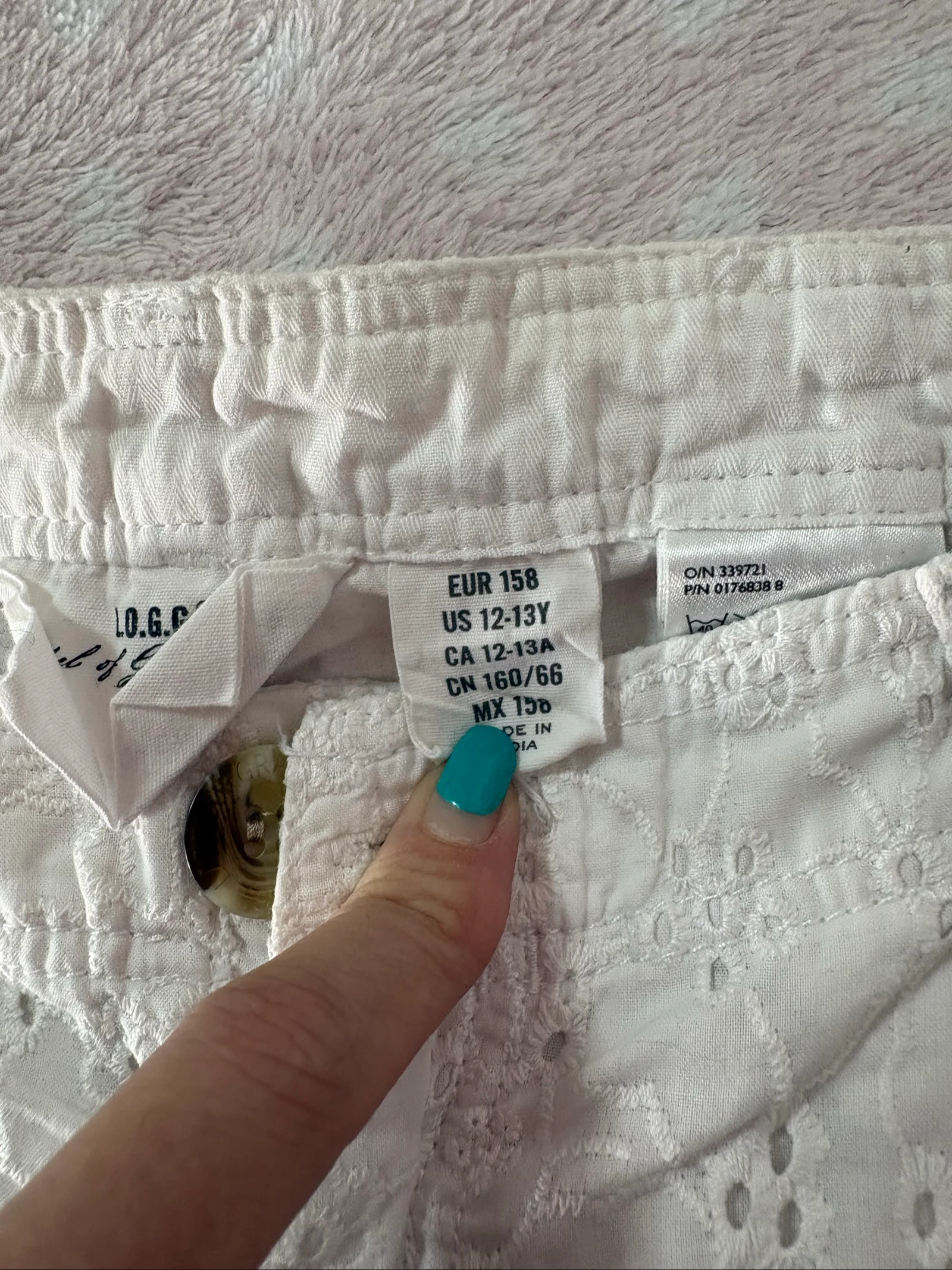 🎀 H&M Meisjes Denim Shorts 12–13Y 🎀 – photo 3